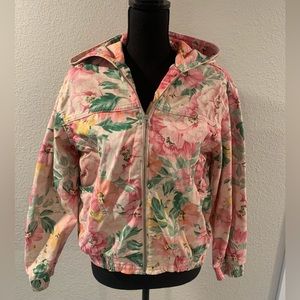 BDG Urban Outfitters Floral Denim Jacket
